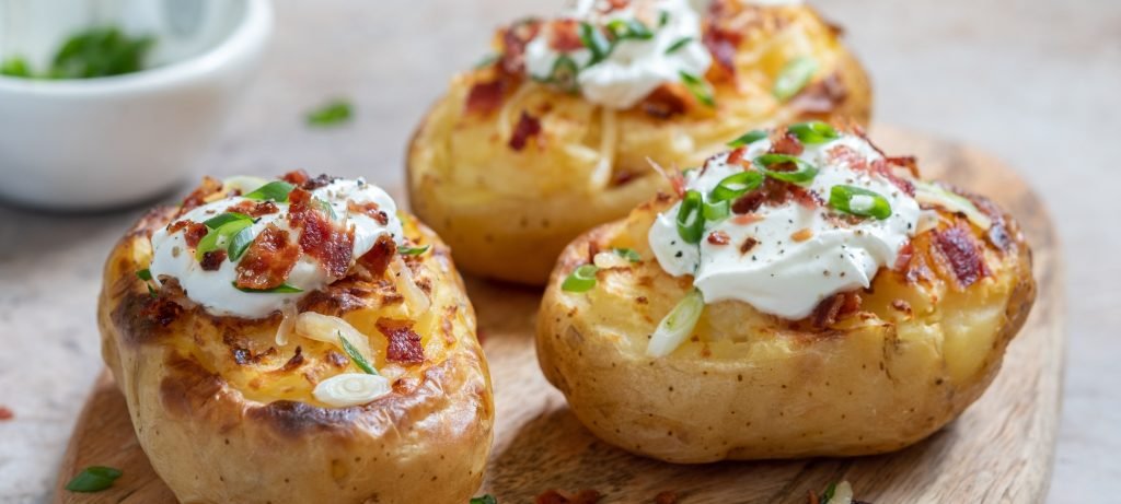 Broccoli and Bacon Loaded Baked Potatoes featured image