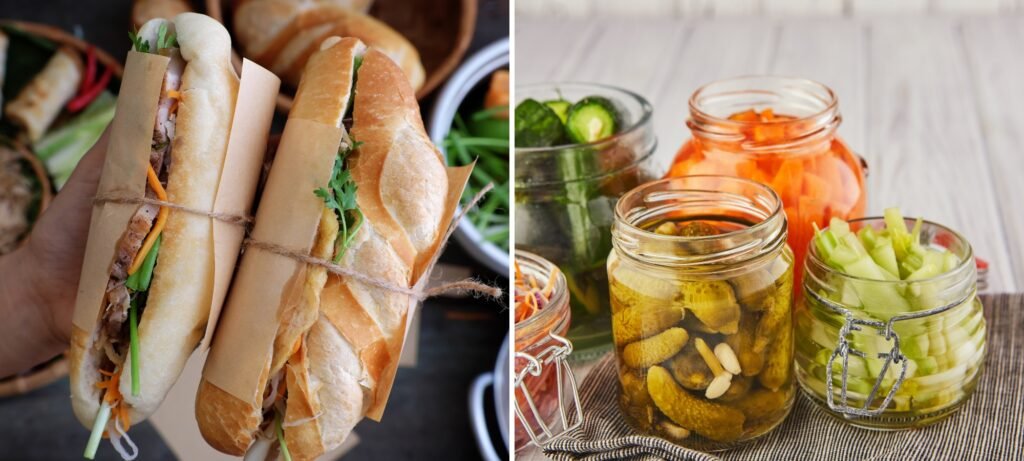 how to make pickled veggie banh mi