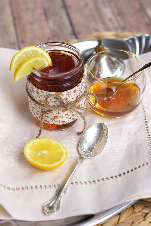 a delicious earl grey hot toddy