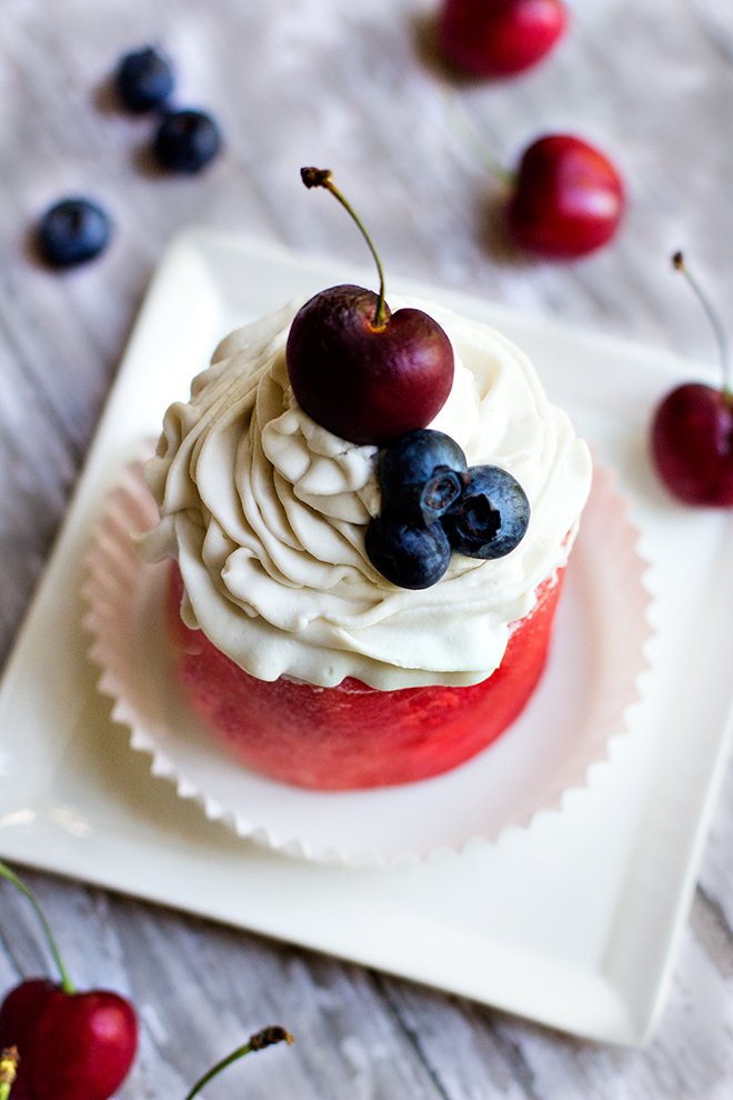 No-Bake-Watermelon-Cupcakes-Recipe a nice watermelon cupcakes
