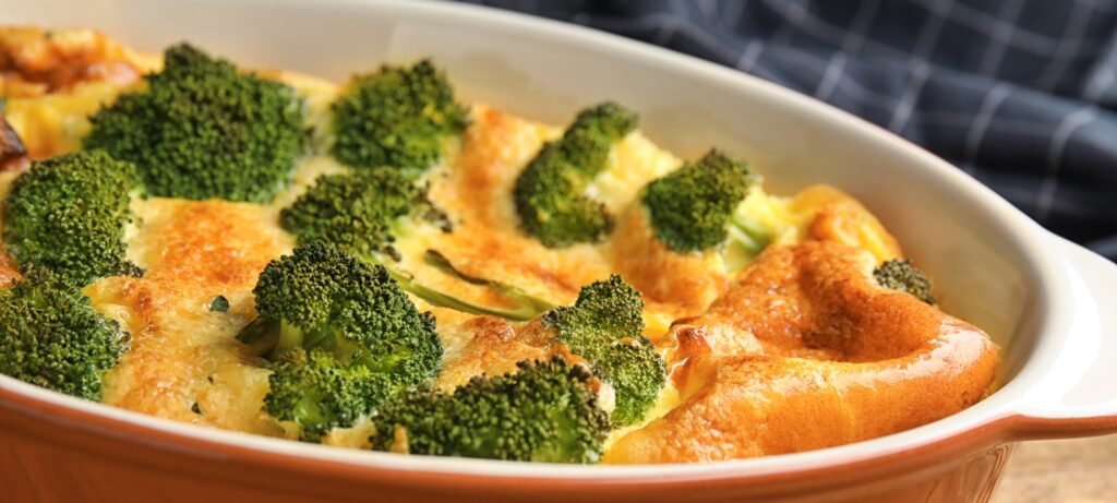 Broccoli Cheddar Casserole instructions