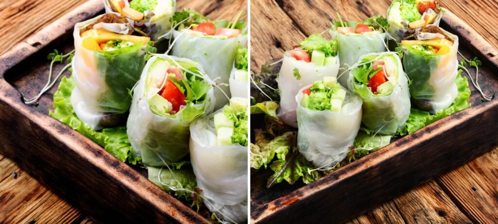 How To Make Rainbow Spring Rolls