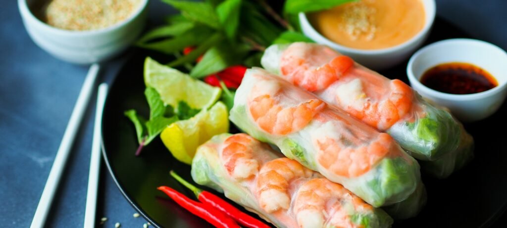 Rainbow Spring Rolls featured image