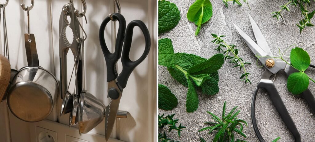 Sharpen Kitchen Scissors