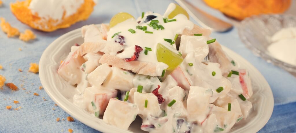 chicken salad with grapes instruction