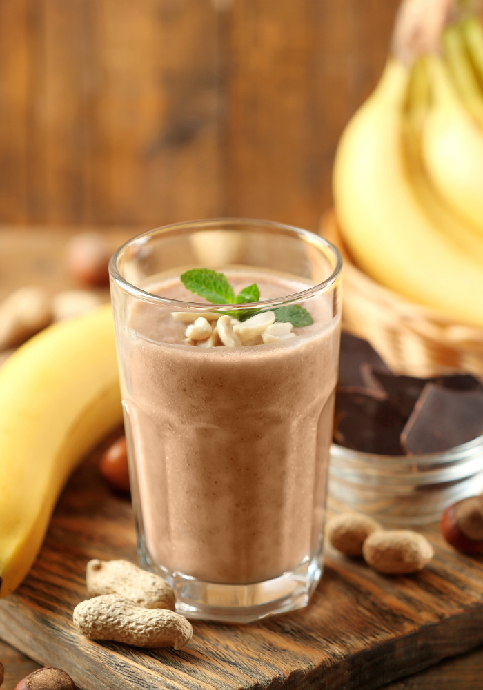 chocolate peanut butter protein shake