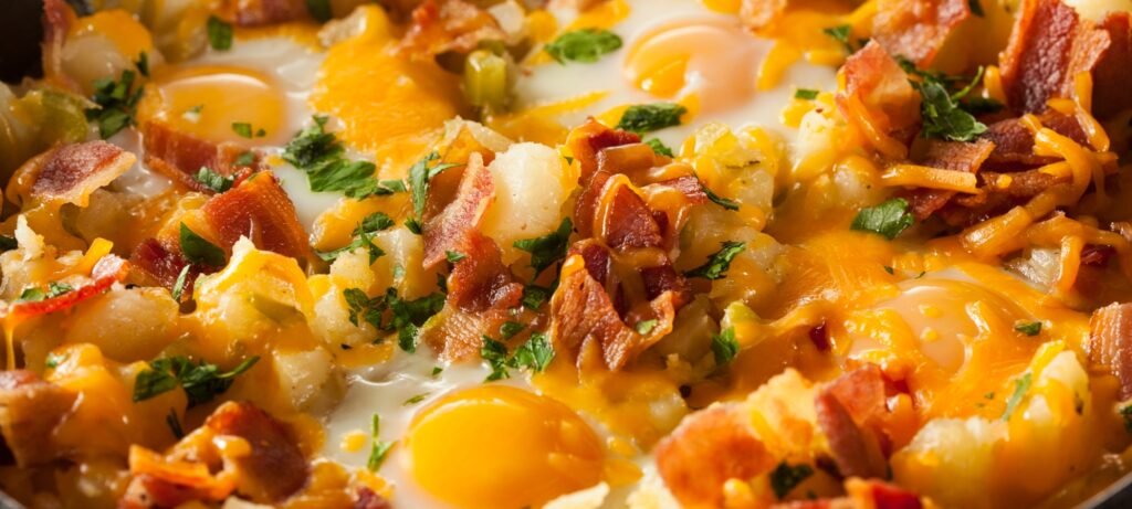 honey bacon breakfast skillet honey bacon breakfast skillet