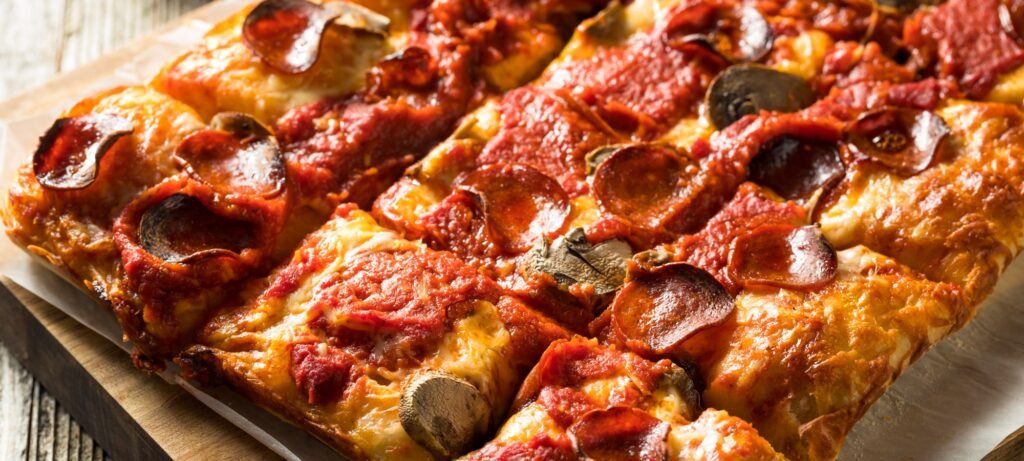 sausage mushroom pizza