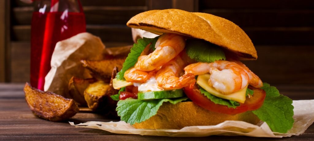 shrimp burgers featured image