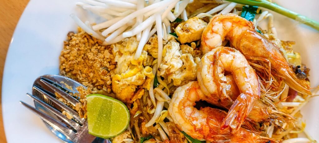 shrimp pad thai instructions
