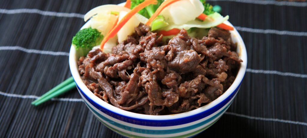beef teriyaki bowls featured image