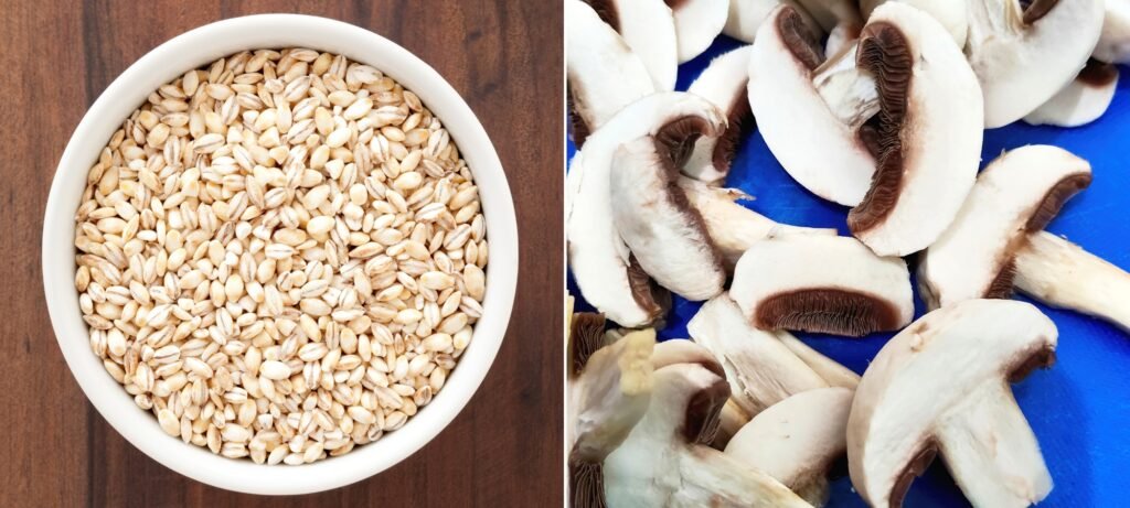 how to make mushroom barley soup