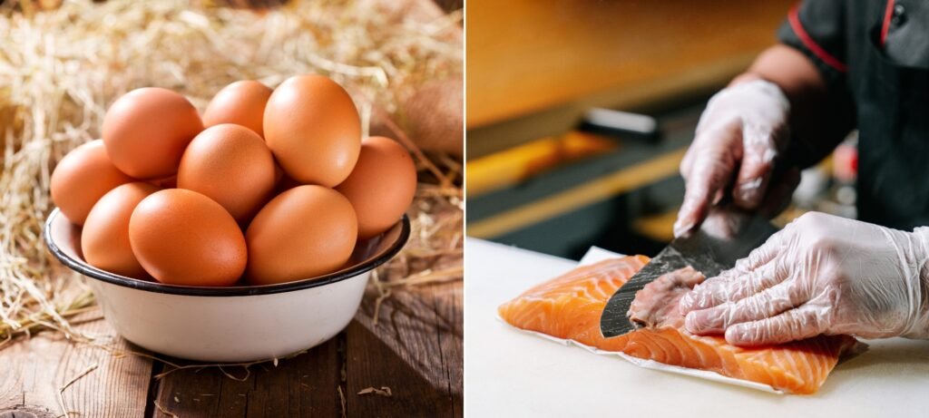 how to make smoked salmon scrambled eggs