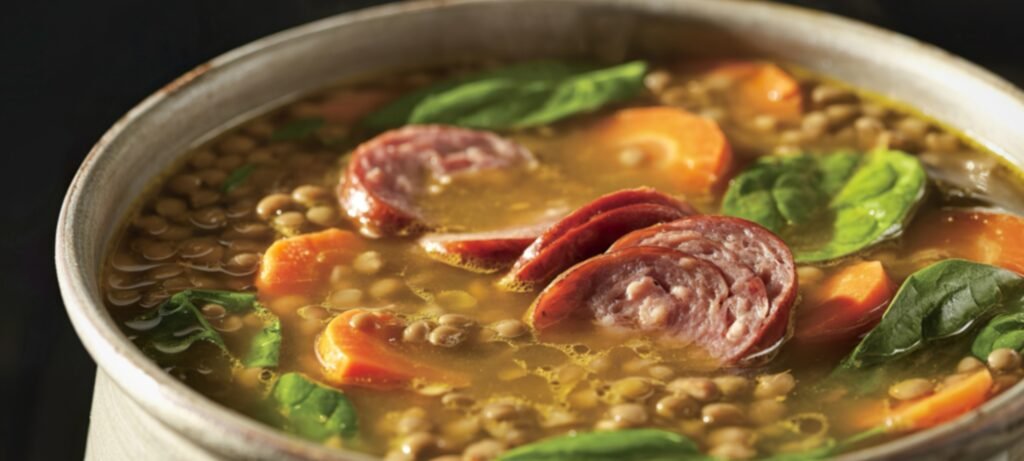 lentil soup carrots celery